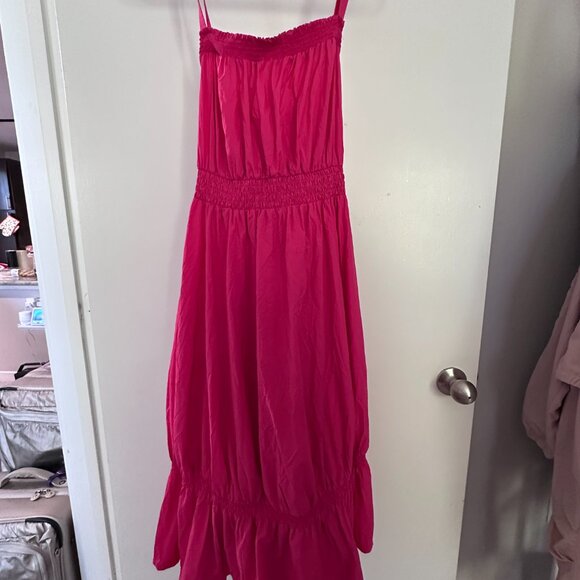 Daily Practice Tiered High-Low Midi Dress - Picture 3 of 4